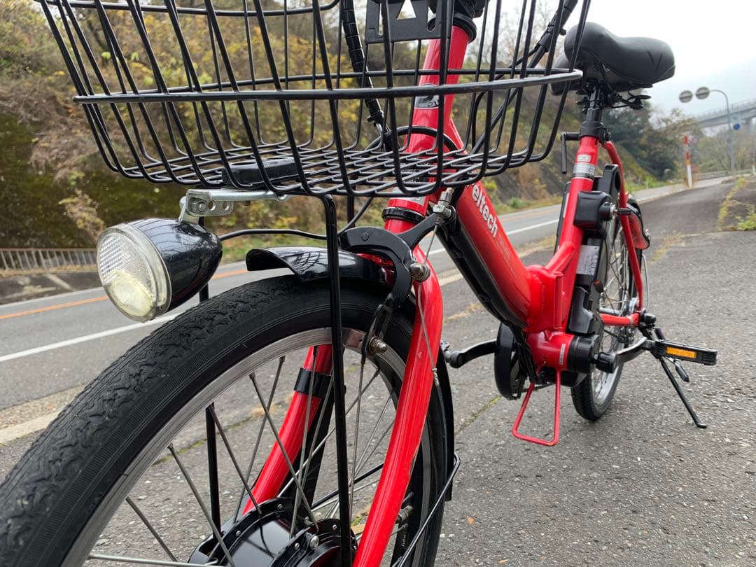 【即乘】送料無料 Peltech折り畳み電動アシスト自転車20インチ 動作確認済