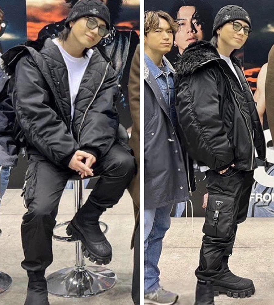 【Take※※※49】PRADA BOMBER JAKET 3点SET-2