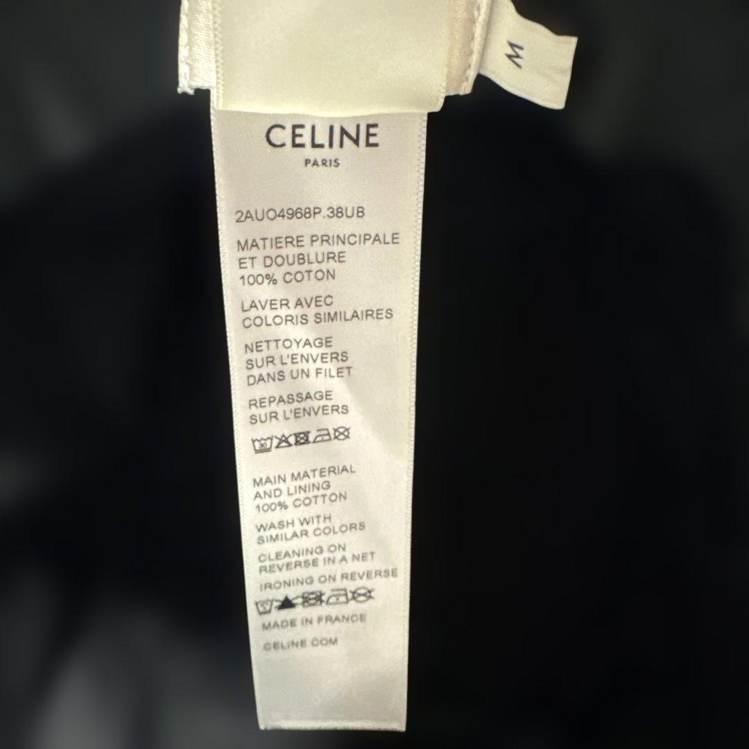 CELINE バケハ バケットハット 黒 M