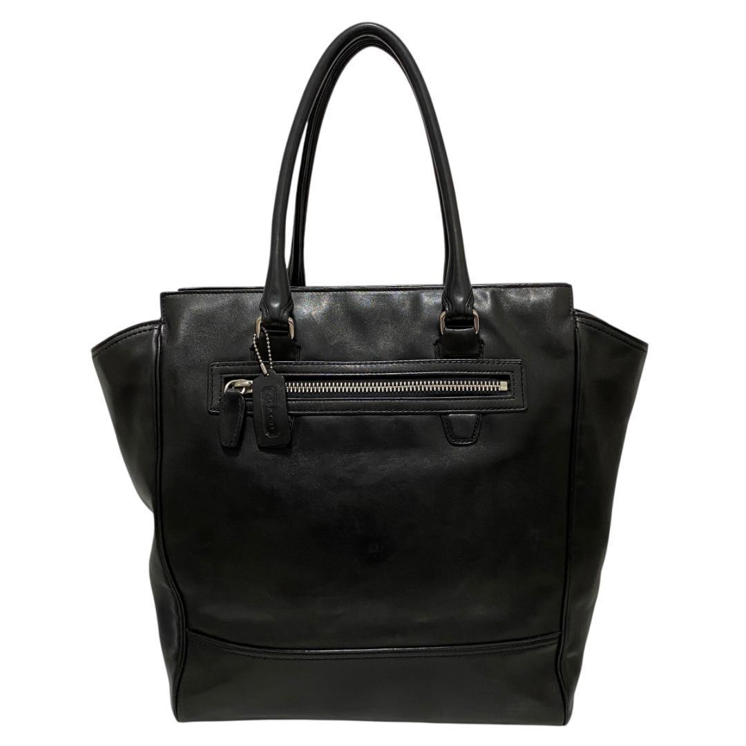 COACH コーチ トートバック ビジネスバック大容量レザー ブラック19924