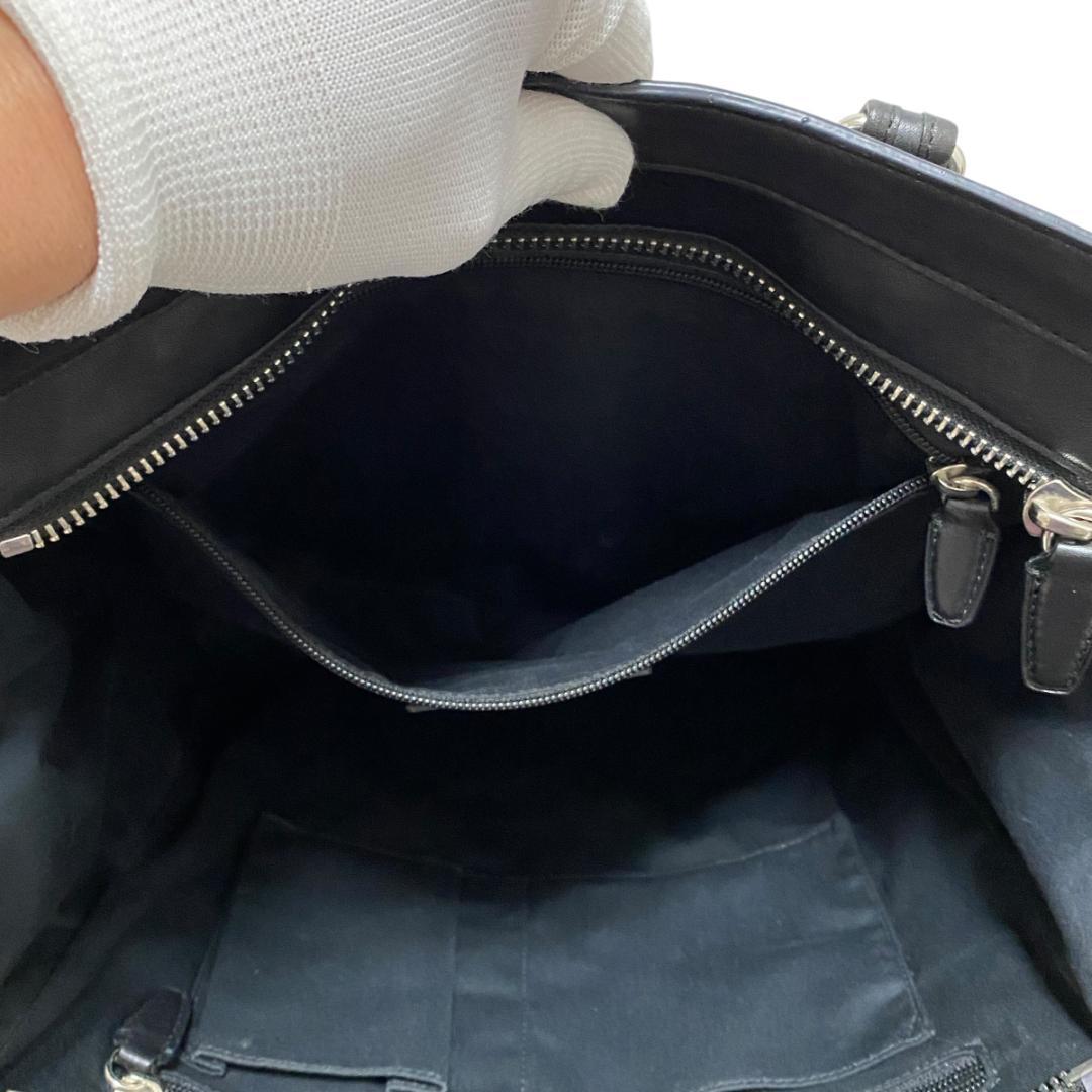 COACH コーチ トートバック ビジネスバック大容量レザー ブラック19924