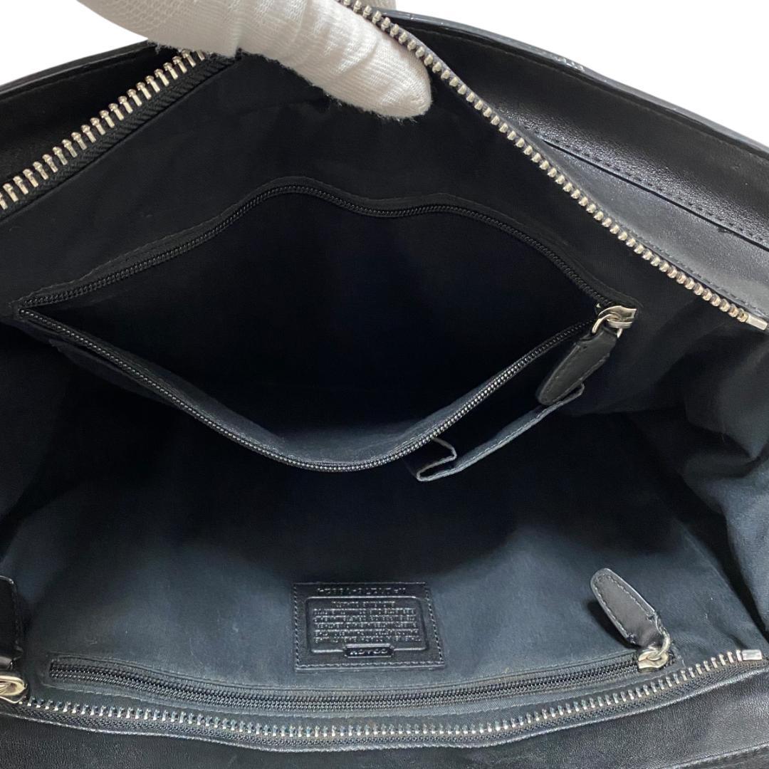 COACH コーチ トートバック ビジネスバック大容量レザー ブラック19924