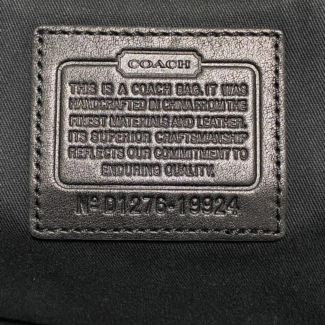 COACH コーチ トートバック ビジネスバック大容量レザー ブラック19924