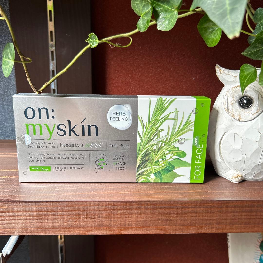 ゆみぃ　on:myskin ハーブピーリング 5箱