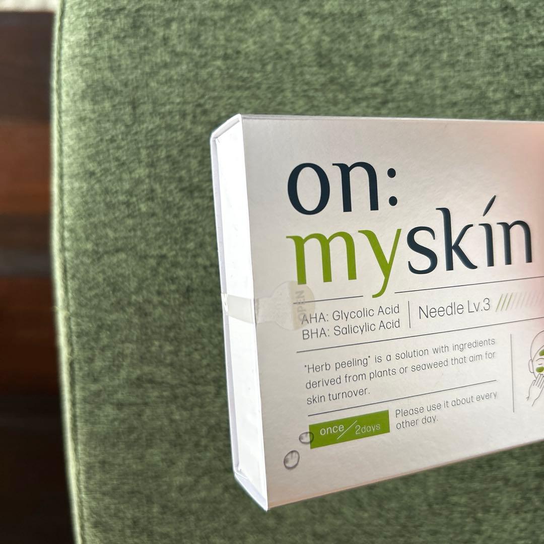 ゆみぃ　on:myskin ハーブピーリング 5箱