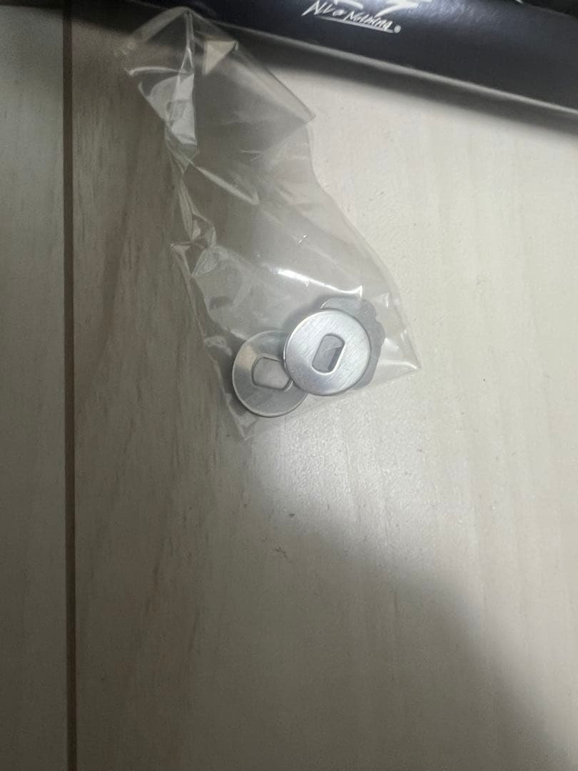 バリアル100 ブラック　フラットノブ＆純正ノブ　シマノ左巻きナット付き