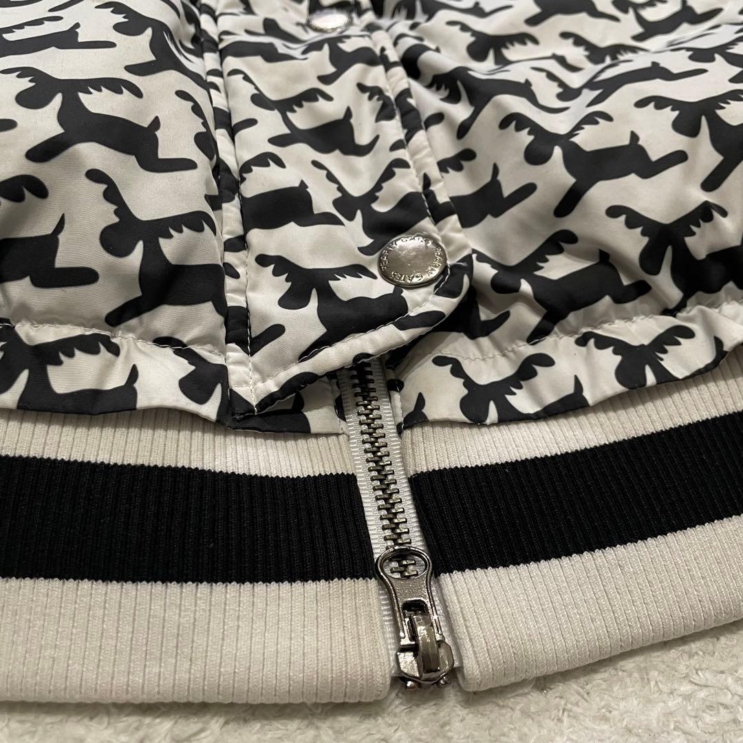 パーリーゲイツ ゴルフ ダウンジャケット 韓国限定 総柄 トナカイ