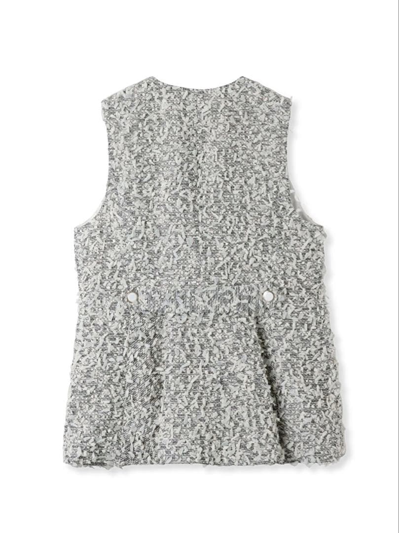 Viaggio Blu ファンシーツイードジレ