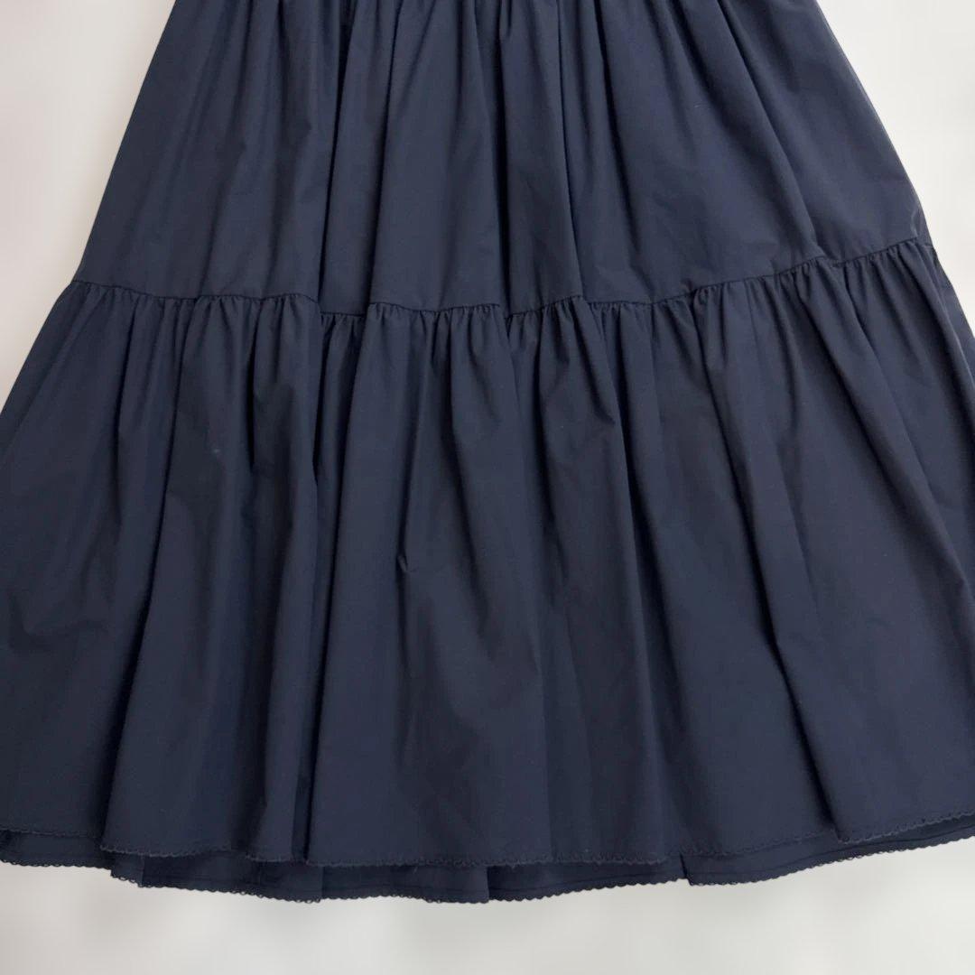 アメノチハレ 完売品　ボリュームティアードドレス（Eden）ネイビー　Fサイズ