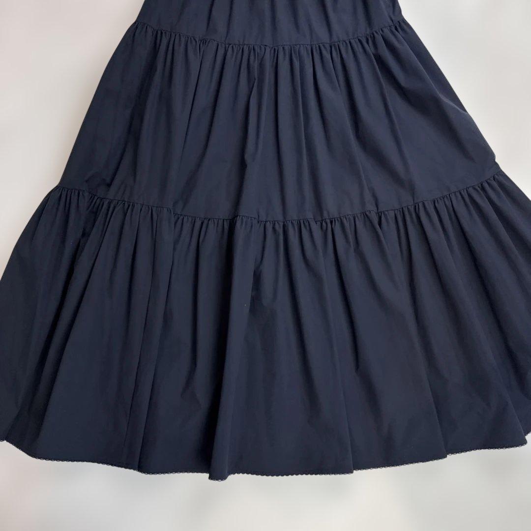 アメノチハレ 完売品　ボリュームティアードドレス（Eden）ネイビー　Fサイズ