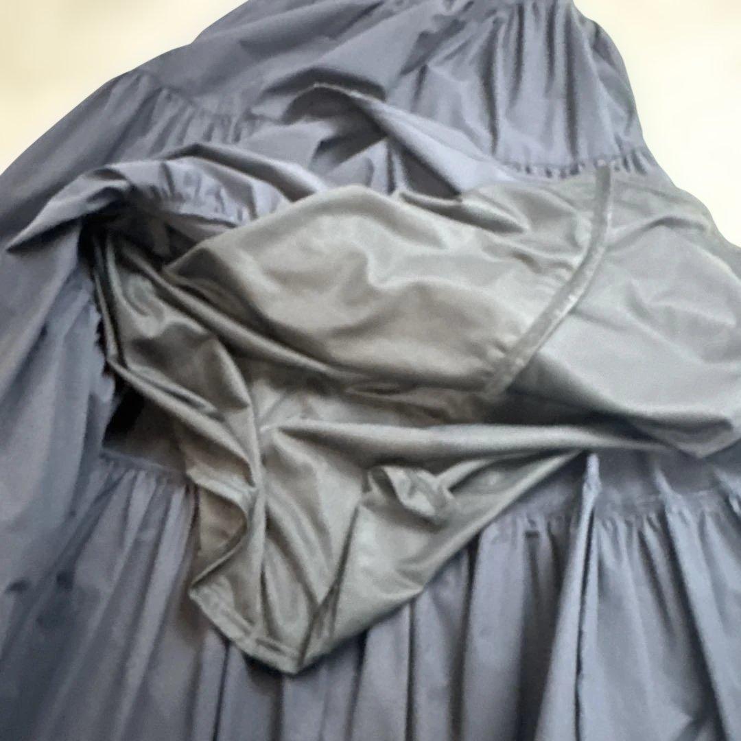 アメノチハレ 完売品　ボリュームティアードドレス（Eden）ネイビー　Fサイズ