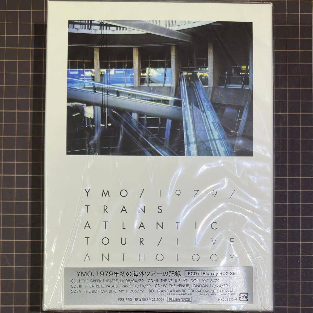 未開封ピンズ付YMO 1979 TRANS ATLANTIC TOUR LIVE