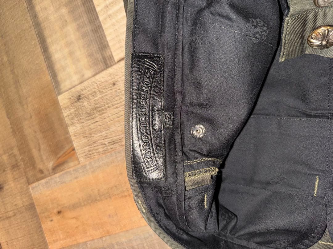 クロムハーツ　チノパン　グリーン　33