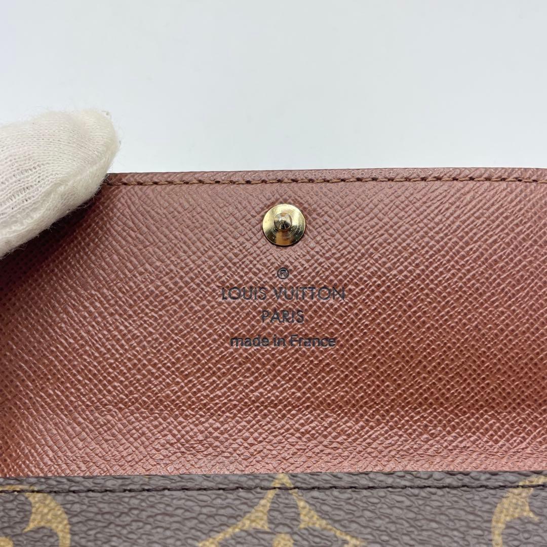 【美品】【定番】ルイヴィトン　キーケース　4連　モノグラム　ミュルティクレ4