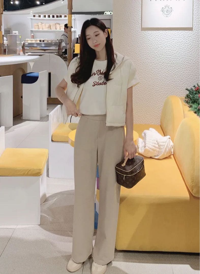 dholic ディーホリック citynwoman ダウンベスト ニット