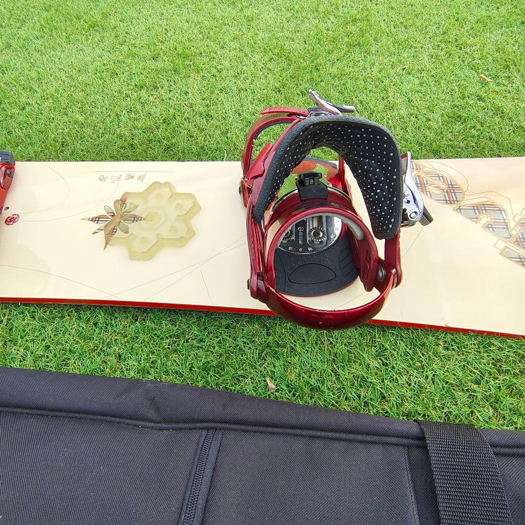 Swivel 146cm ボード RIDE Мサイズ ビンディング ボードケース