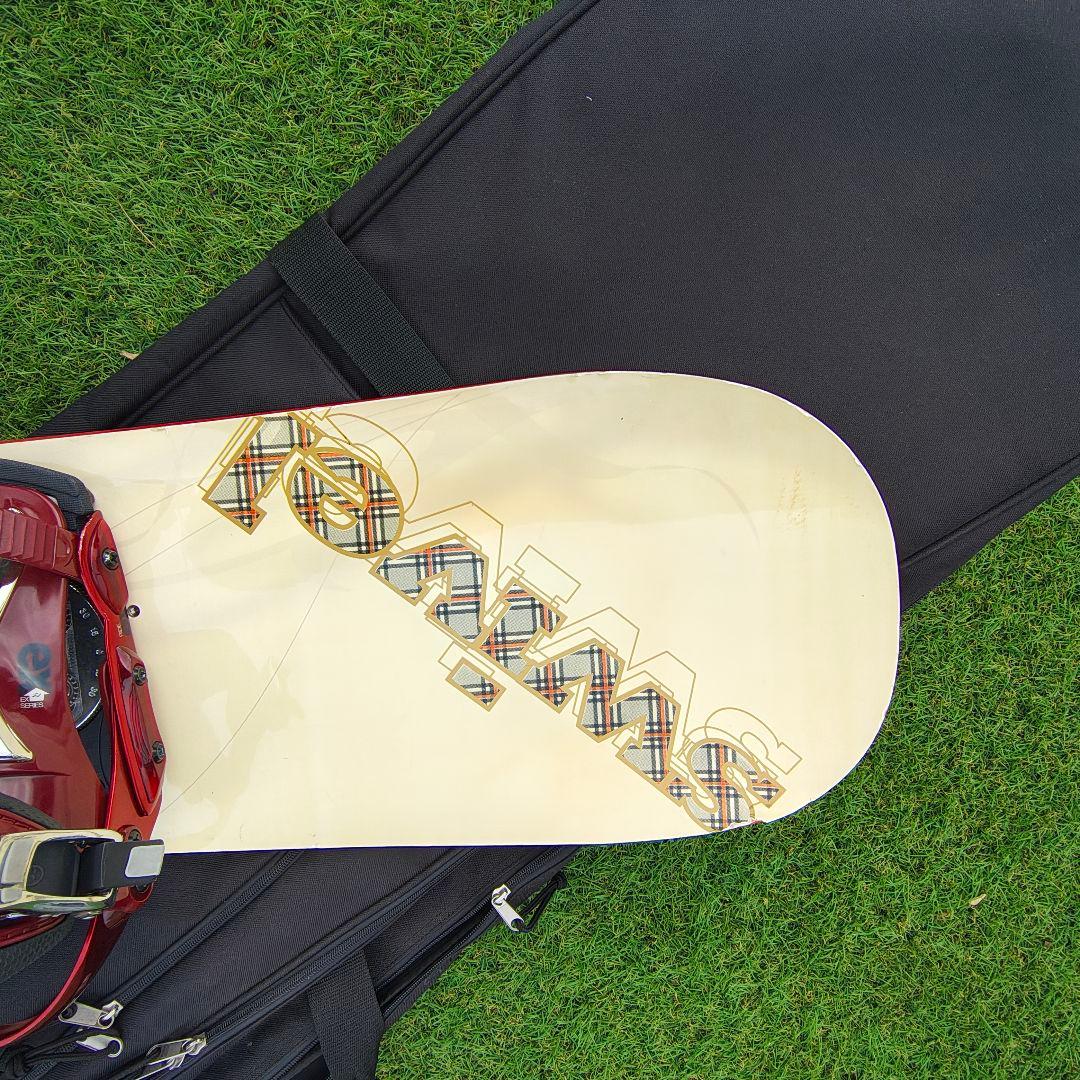 Swivel 146cm ボード RIDE Мサイズ ビンディング ボードケース