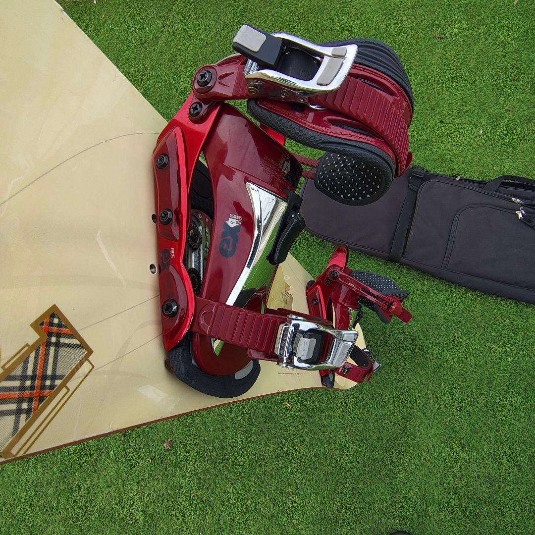 Swivel 146cm ボード RIDE Мサイズ ビンディング ボードケース