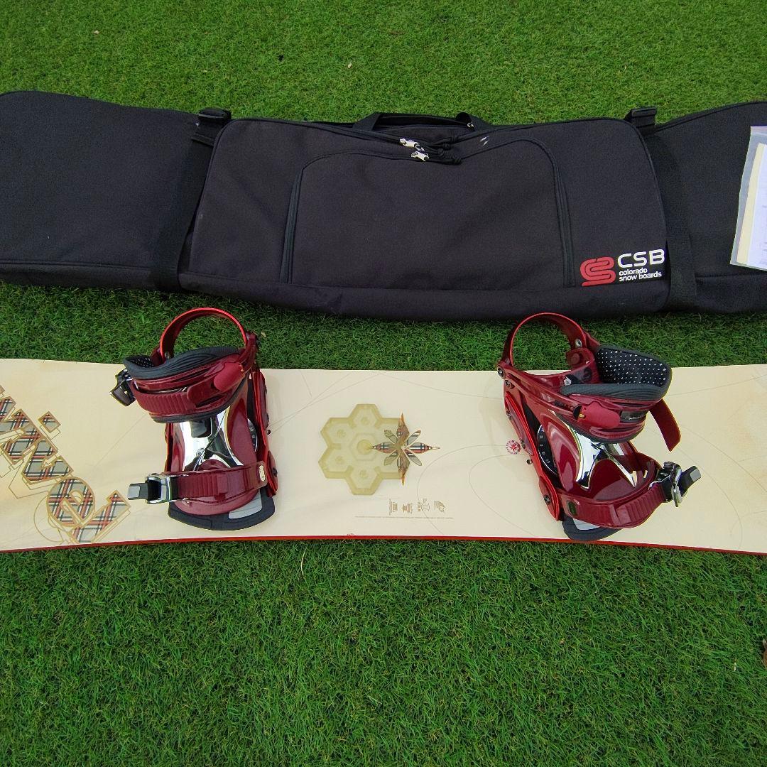 Swivel 146cm ボード RIDE Мサイズ ビンディング ボードケース