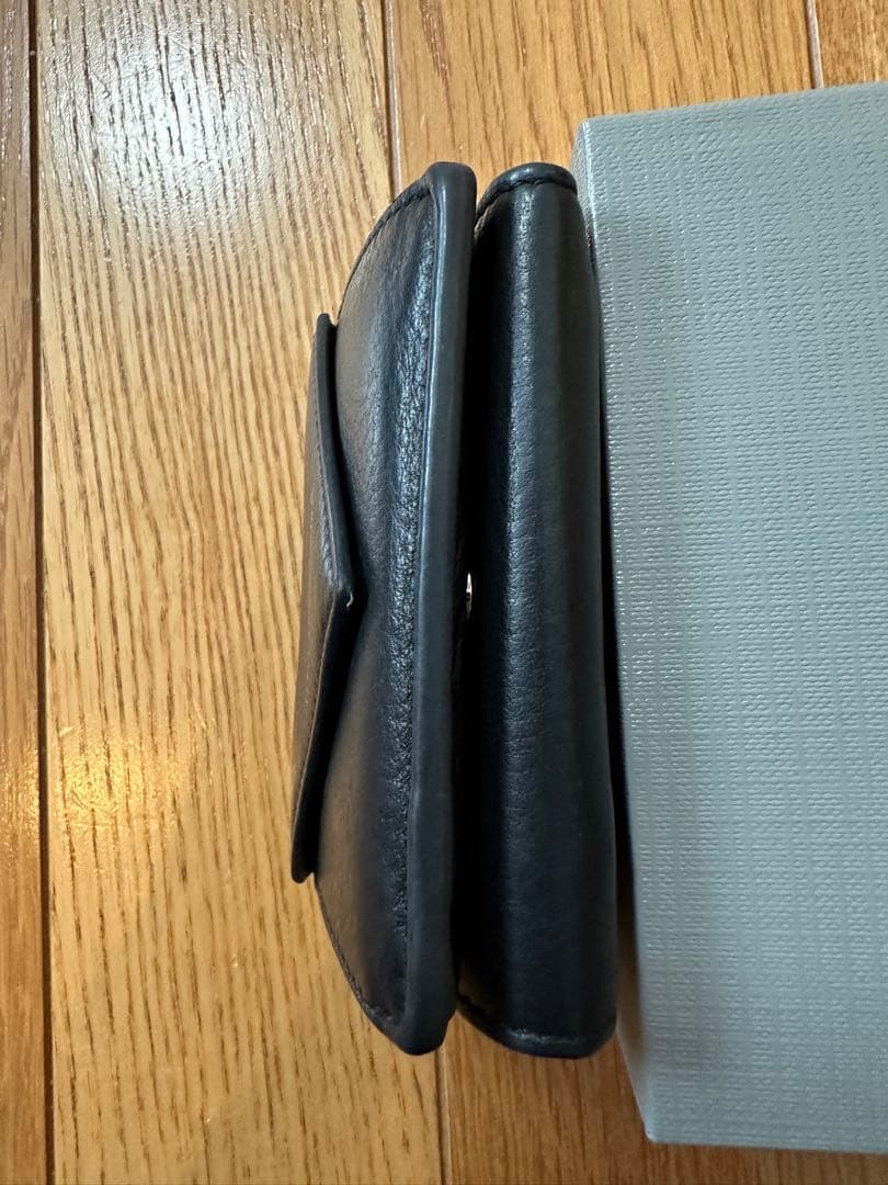 バレンシアガ　ミニ財布　ブラック