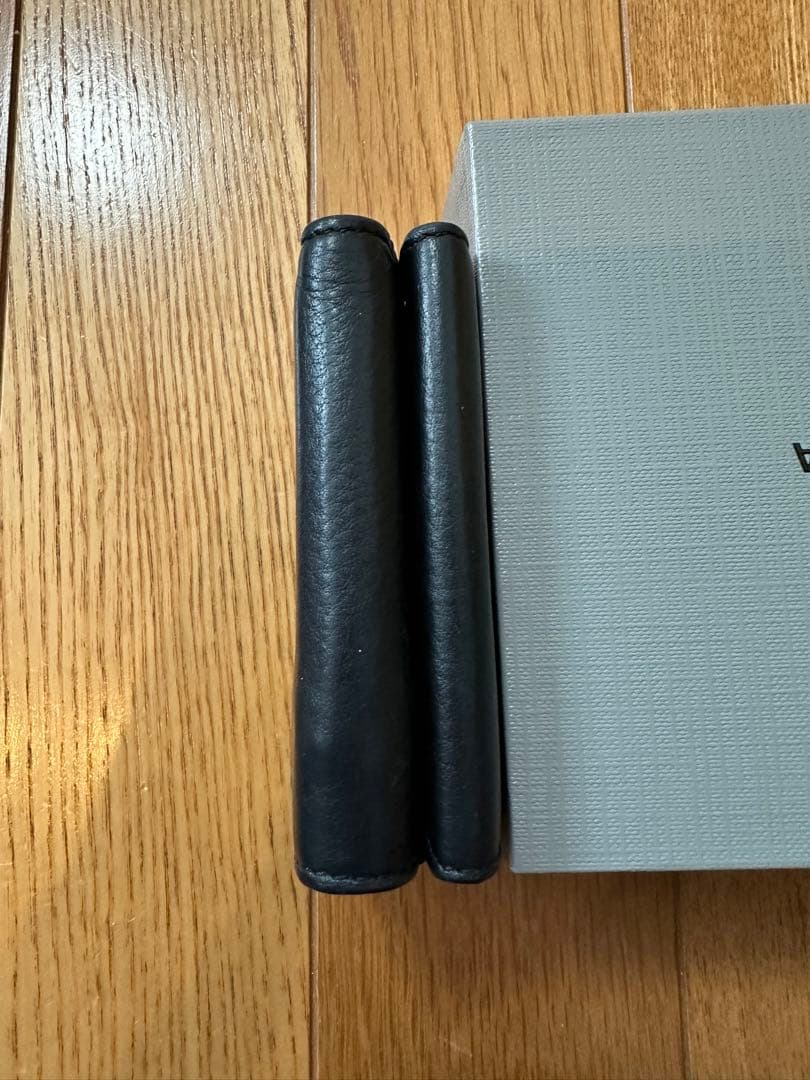 バレンシアガ　ミニ財布　ブラック