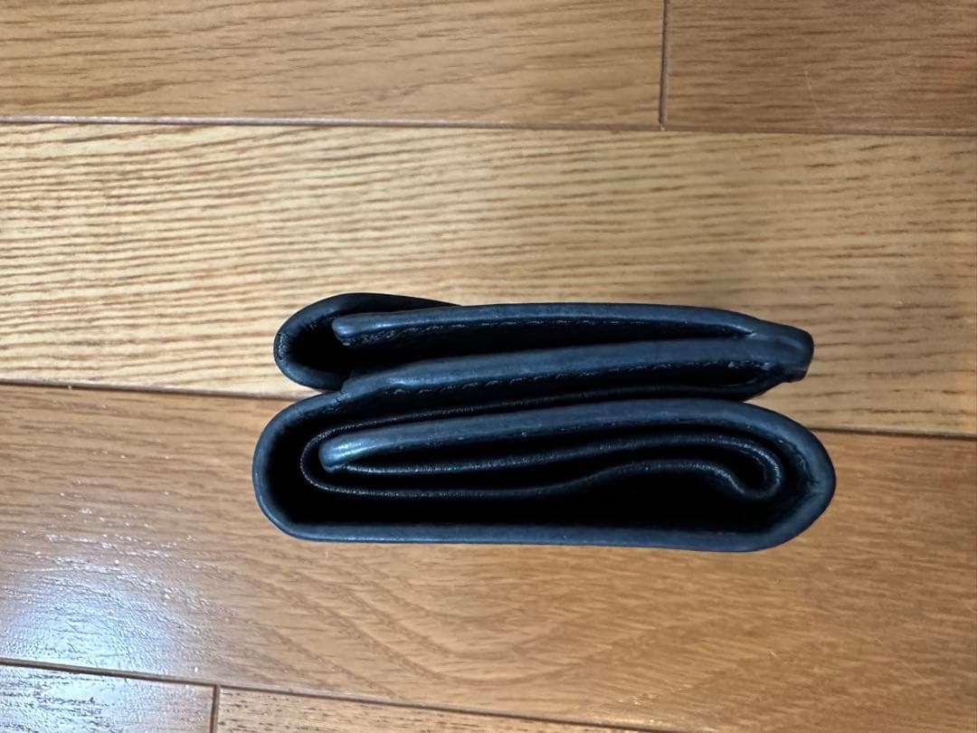 バレンシアガ　ミニ財布　ブラック