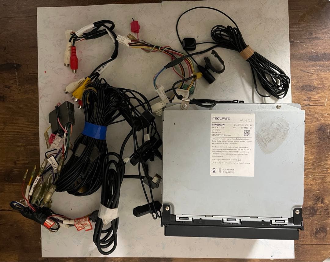 ECLIPSE AVN-D8 地図データは2017年のものです { T }