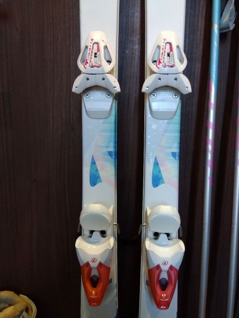 美品/KAZAMA/学生・レディース用/スキーセット/メンテ・WAX済み✔軽量板