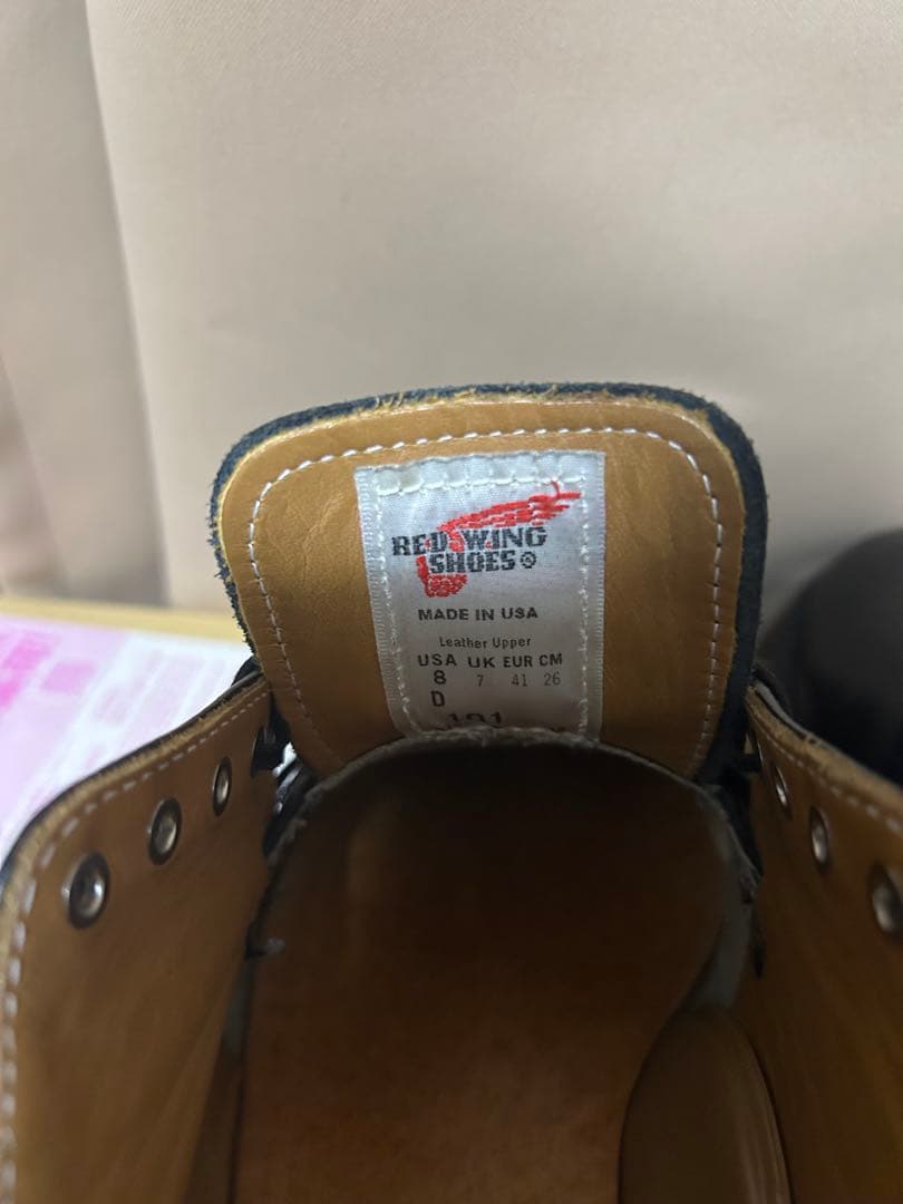aaaaa8888 RED WING ブラック D 8 ポストマン
