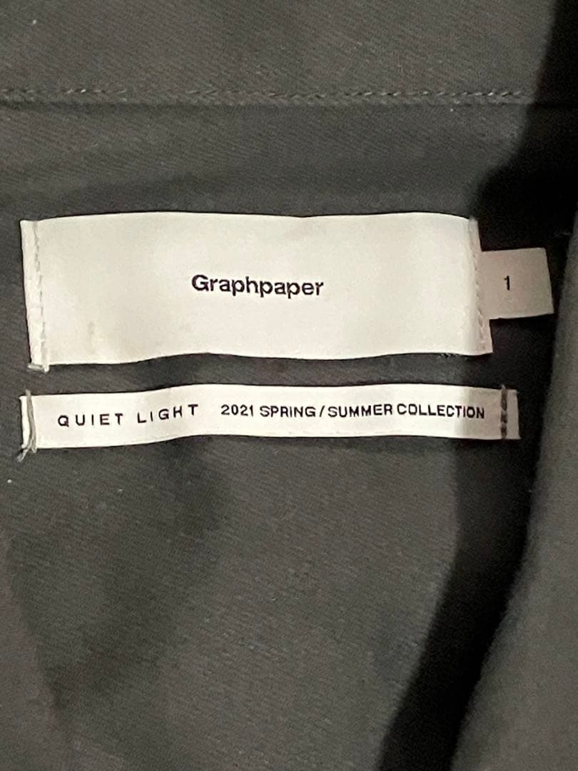 試着のみ 美品 Graphpaper ミリタリージャケット ダークグレー
