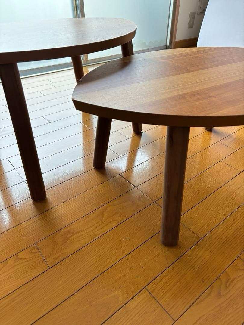 IKEA STOCKHOLM ネストテーブル　2点セット