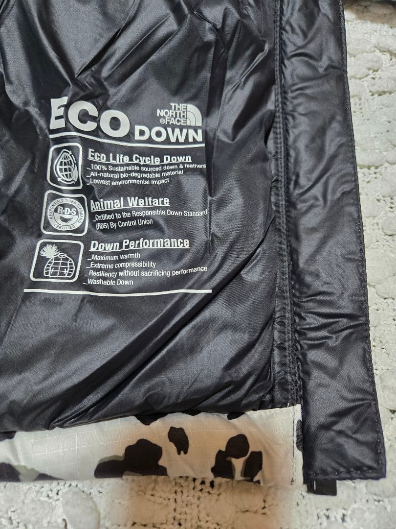 THE NORTH FACE ダウンジャケット ヒョウ柄 中古