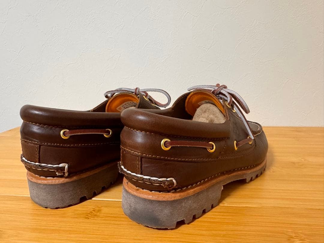 “名作定番”Timberland 3 eye BOAT SHOE 26cm