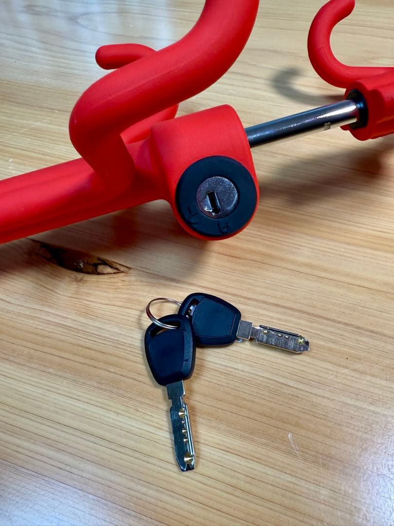 トヨタ純正 ハンドルロック 美品