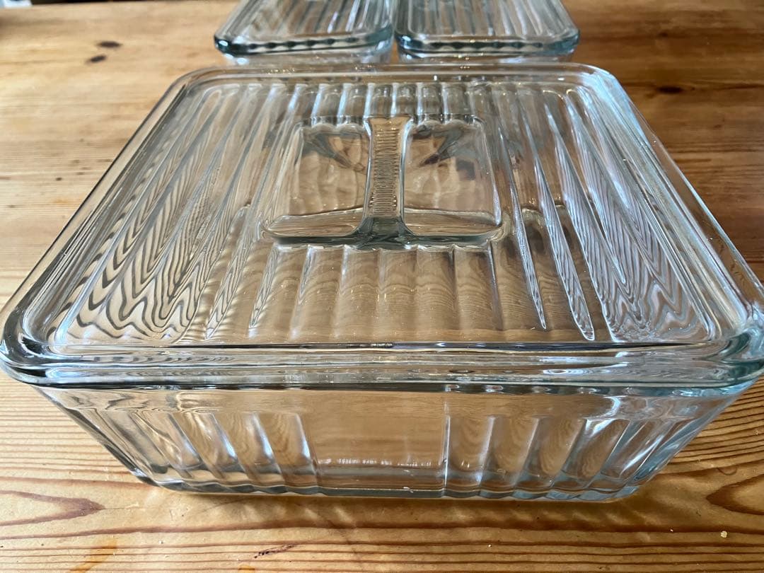 アンカーホッキング　耐熱ガラスストレージコンテナー3個セット