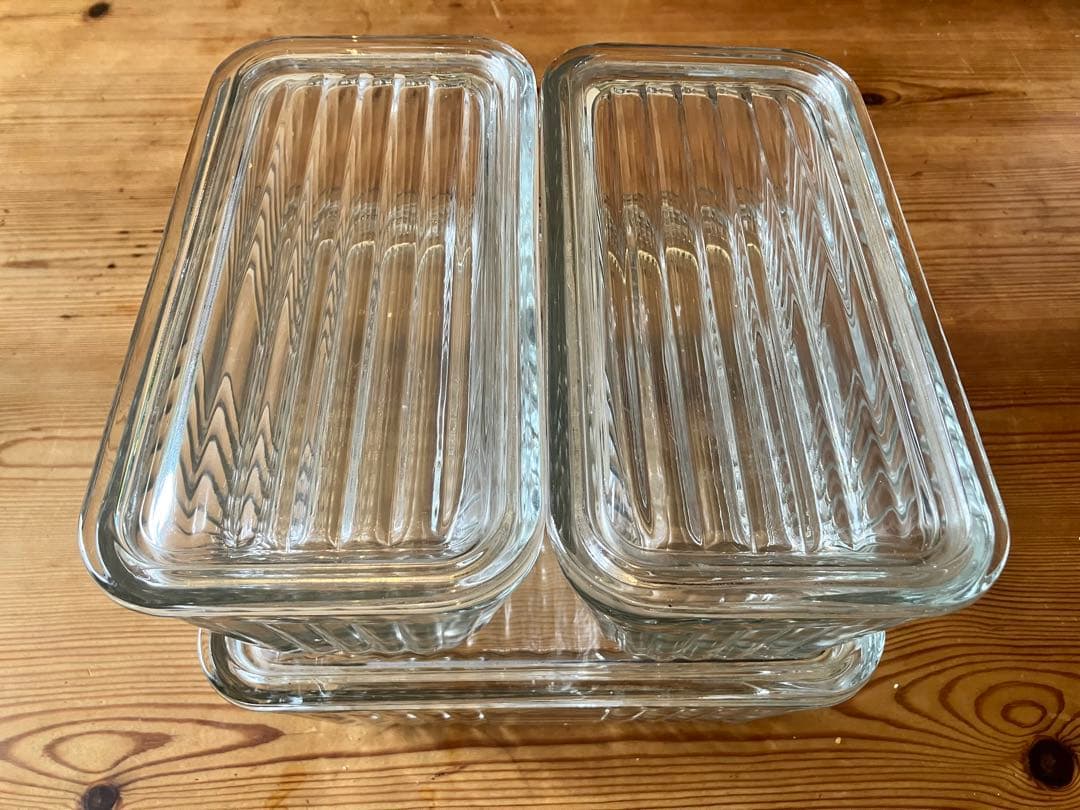 アンカーホッキング　耐熱ガラスストレージコンテナー3個セット