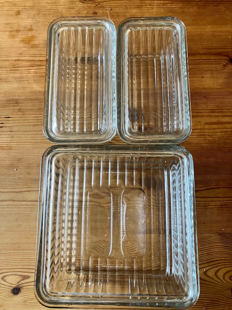 アンカーホッキング　耐熱ガラスストレージコンテナー3個セット