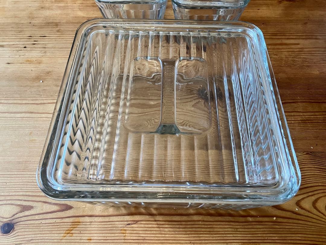 アンカーホッキング　耐熱ガラスストレージコンテナー3個セット