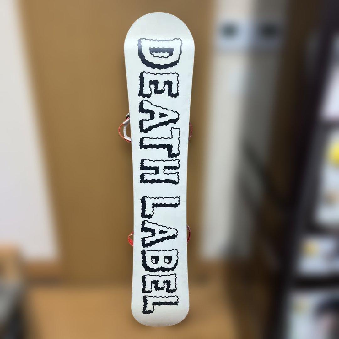 DEATH LABEL スノーボード 155cm ホワイト