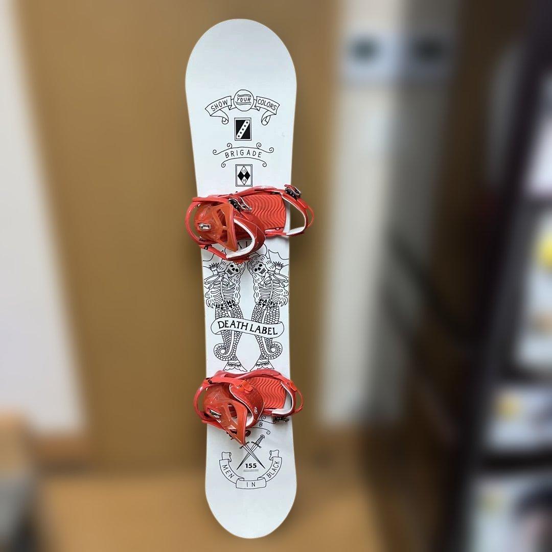 DEATH LABEL スノーボード 155cm ホワイト
