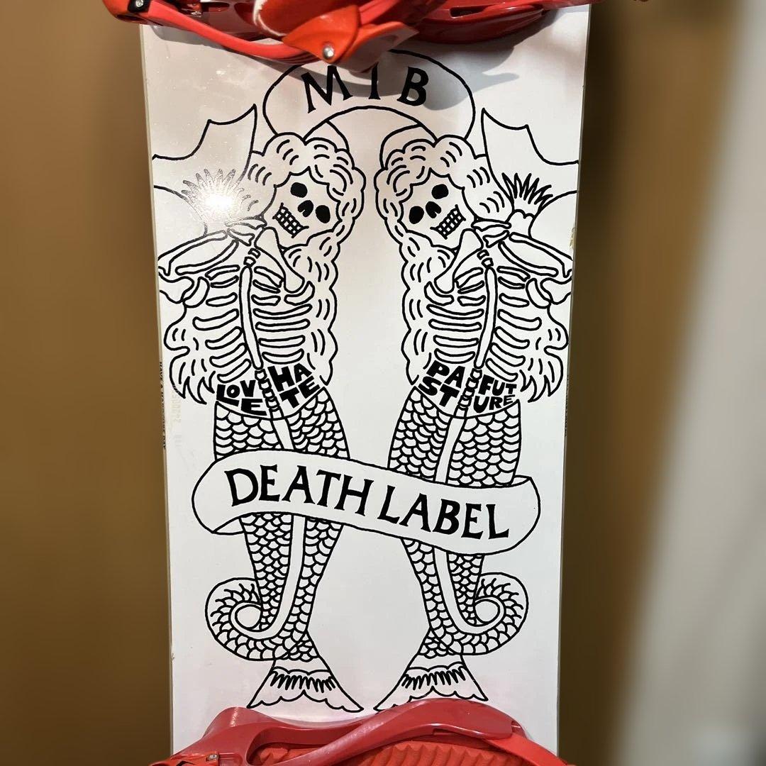 DEATH LABEL スノーボード 155cm ホワイト