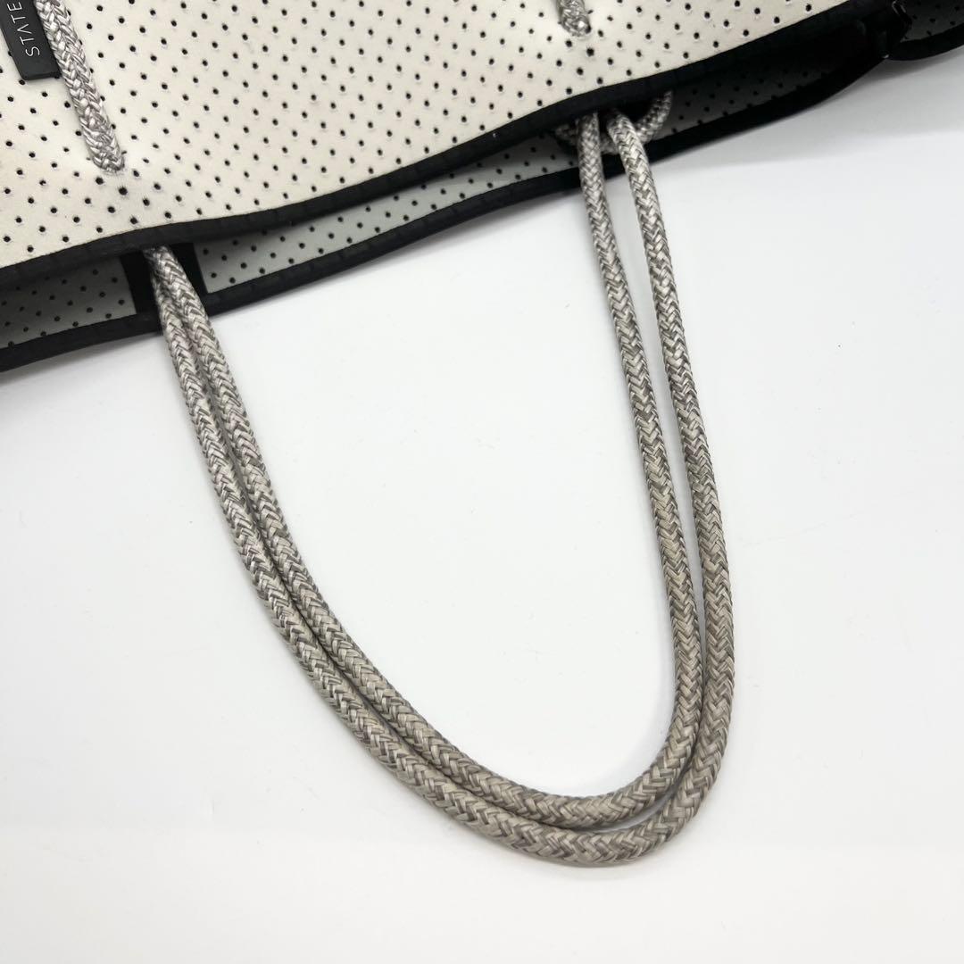 希少2色✨ステイトオブエスケープ　トートバッグ　フライングソロ　ホワイト×グレー