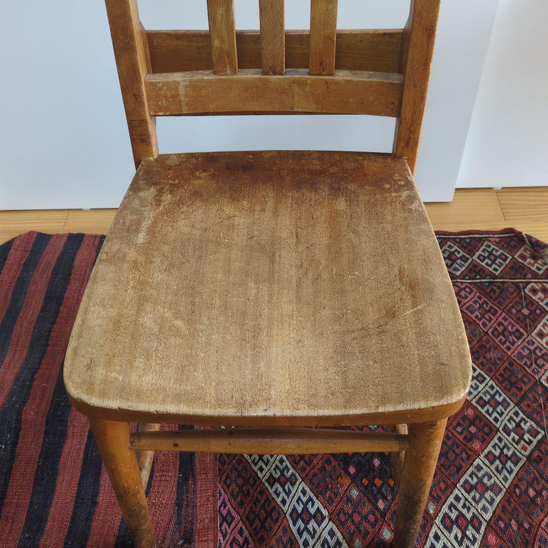 ビンテージ　チャーチチェア　カフェチェア　アンティーク