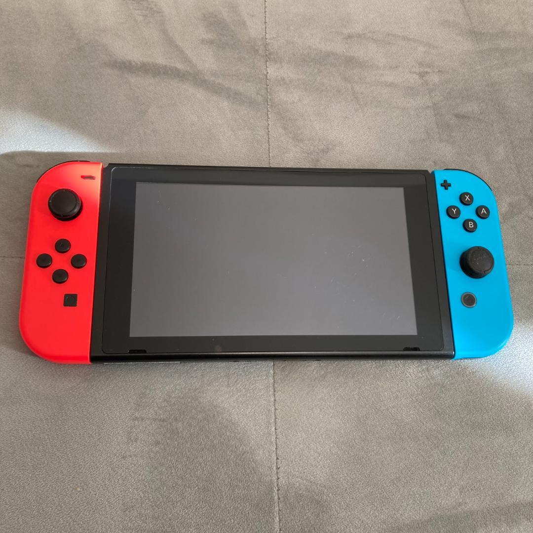【完品】【美品】Nintendo Switch ネオンレッド・ネオンブルー 新型