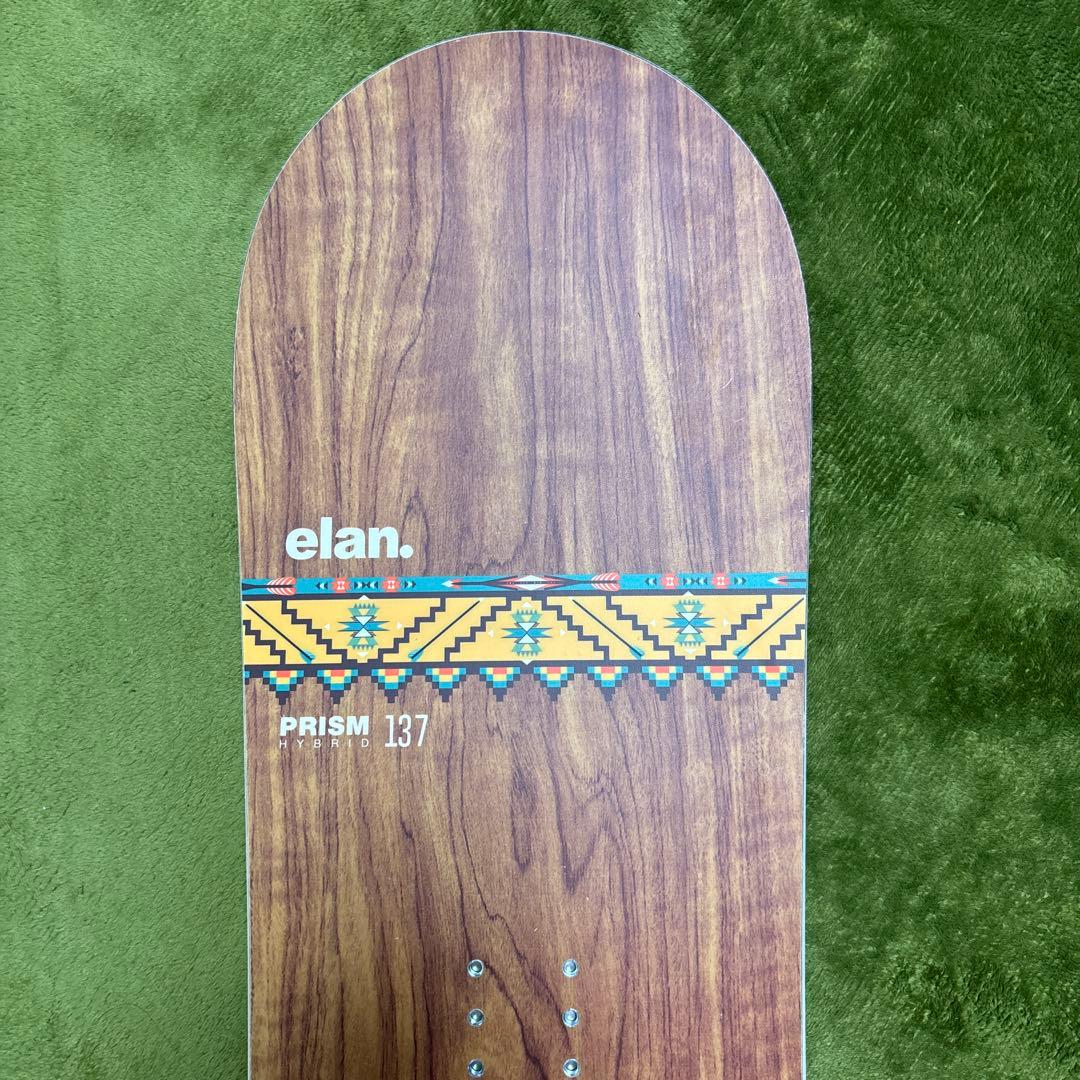 【新品・未使用】スノーボードelan PRISM 137 バインflux S