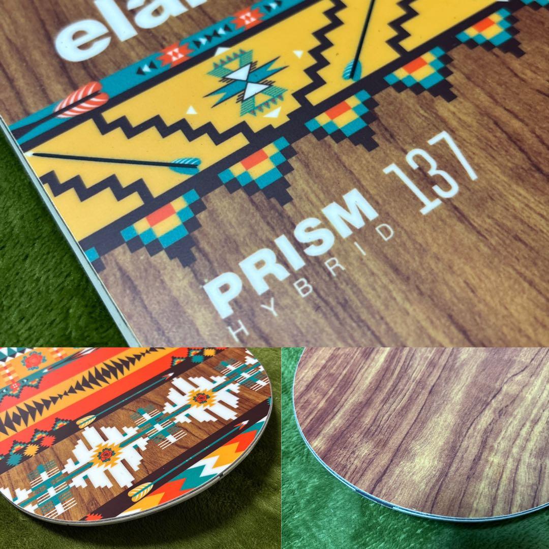【新品・未使用】スノーボードelan PRISM 137 バインflux S