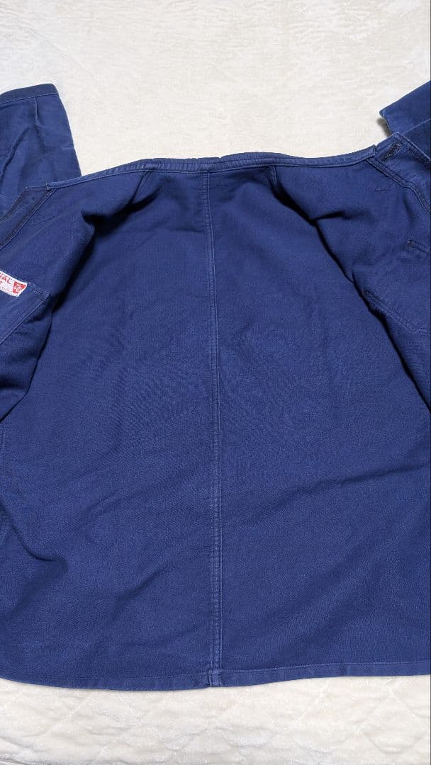 ユーロモールスキンジャケット　50sくらい　サイズ大きめ