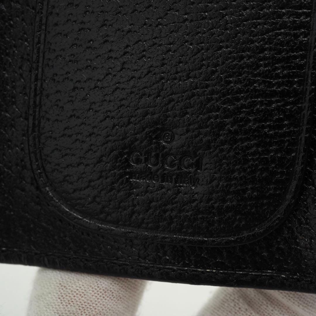 ✨新品未使用・箱付き✨　GUCCI キーケース　エンボスロゴ　Gロゴ 6連　刻印