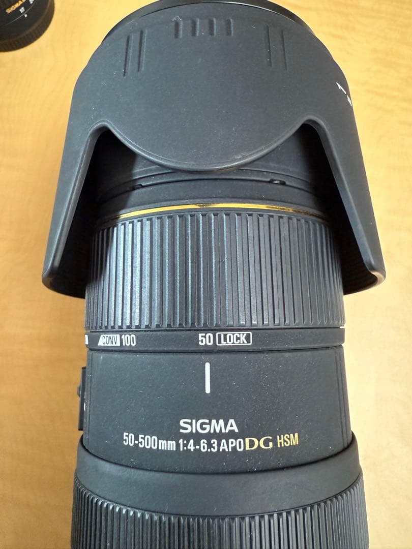 【業者清掃済・極美品】SIGMA 50-500mm F4-6.3 HSMキヤノン