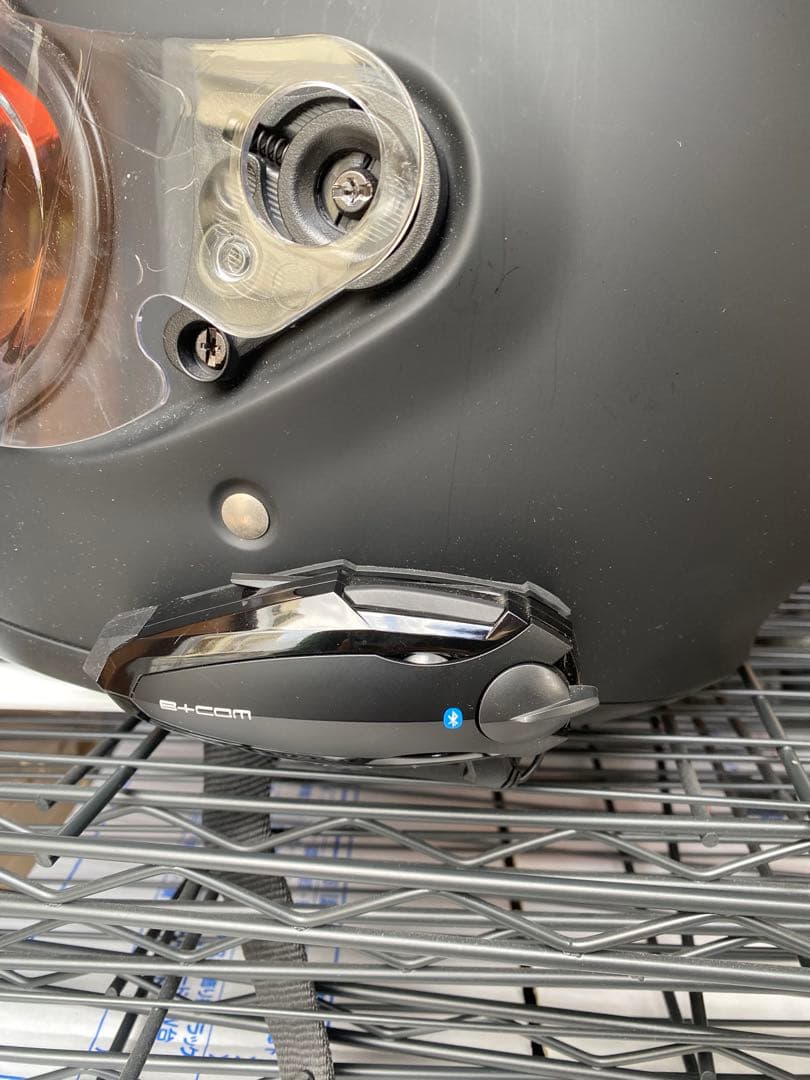 SHOEI フルフェイスヘルメット マットブラック　b-com付き